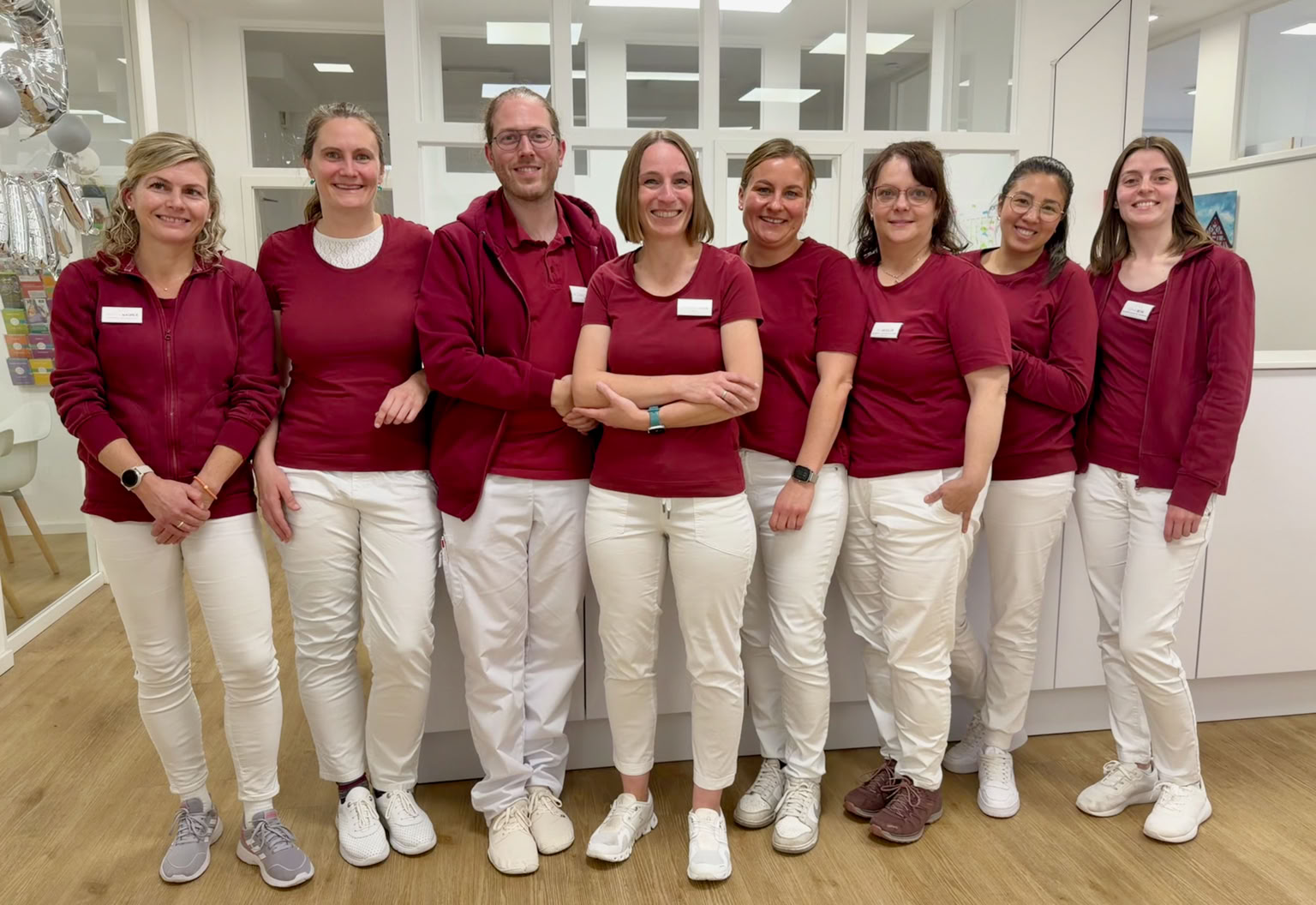 Team der Hausarztpraxis Gutach